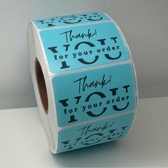 Thank You for your order 2" Stickers labels (100) thankyou sticker - Picture 6 of 10